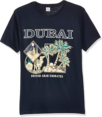 Dubai t-shirt for men D119 by Dobshi, Marine, Marine.. Experience the ease of modern shopping with DIAYTAR NIGERIA's comprehensive platform and quick delivery.