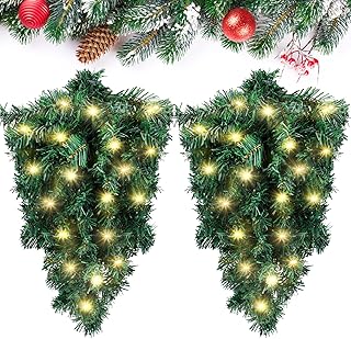 18 "Christmas decorations with bright garland in DIY pine wood LED light for door.. Discover the convenience of DIAYTAR NIGERIA's vast product range delivered affordably in 5-8 days.