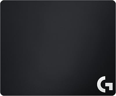 G 440 game mouse mat with hard polymer surface, size 340 * 280 mm, 3 mm thickness, for PC/Mac of Logitech, color black.. Experience the convenience of boundless shopping with DIAYTAR NIGERIA's affordable platform and quick shipping.