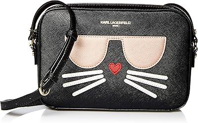 Mabel Choupette shoulder bag for woman with Karl Lagerfeld Paris camera pattern.. Nigeria's favorite online shopping platform, DIAYTAR offers unbeatable prices and delivery within a week.