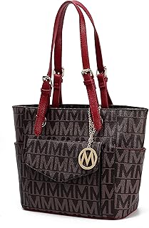 MKF mkf shoulder bag: leather tote bag.. DIAYTAR NIGERIA: Where every Nigerian finds what they need at prices they can afford, delivered promptly.