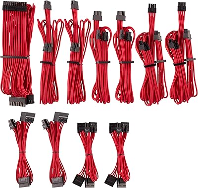 Corsair Deluxe Corsair Deluxe Power cables for Corsair - Red, 2 years warranty.. Experience retail therapy without the financial stress at DIAYTAR NIGERIA's affordable e-commerce platform.