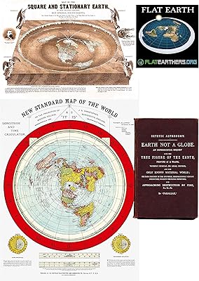 Set of 2 flat earth cards - Flat earth map - Plat earth map 24.. Everything you need is just a click away with DIAYTAR Nigeria — shop now and receive your order in days.