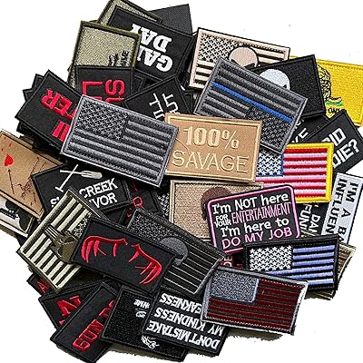 Botti 20 pieces of military moral patches random tactics, set of completely embroidered patches for hats, bags, backpacks, clothes, jackets, military uniforms, tactical equipment, etc ... (RF-079) .... Shop smart, shop DIAYTAR — Nigeria’s trusted e-commerce site.