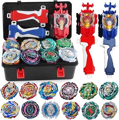 Combat box, Gyro Burst games, 12 rotating pieces + two launchers + stickers, fighting game with portable box, children's and boys 499 gift.. Your complete shopping companion, DIAYTAR NIGERIA offers extensive selection delivered within the week.