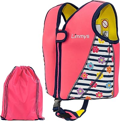 Limmys premium bath vest in children's neoprene - Ideal swimming help for boys and girls - Modern design bath jacket - Cord bag included.. DIAYTAR NIGERIA: Where every click leads to affordable purchases delivered promptly to your door.
