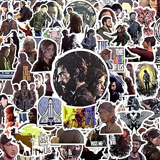 Yezmo 100 pcs stickers from the television series The Last of US in waterproof and cool vinyl for water bottle, laptop, Last of US series, children's gifts, adolescents and adults.. Shop with ease at DIAYTAR NIGERIA and enjoy our extensive product range delivered at affordable rates.