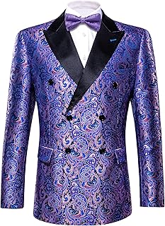 Luxury costume coat for men closure with a hide floral cashmere pattern.. DIAYTAR Nigeria: Where affordability meets speed and quality.