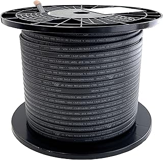 Radiant Solutions Company Heat Tape Pro - Self -regulating heating cable - Long -term frost protection for ice dams, roofs, gutters and pipes - 12 mm, 6 watts per foot (250, 240 volts).. DIAYTAR NIGERIA revolutionizes online retail with our vast selection and cost-effective delivery options.