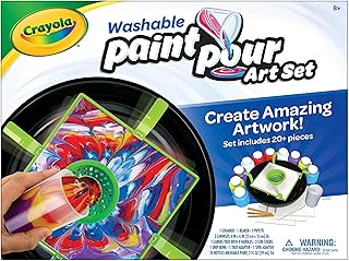Set of Crayola washable painting, set of 20 pieces, children's gift of 8, 9, 10, 11 years old.. DIAYTAR NIGERIA: Where affordability and variety come together with nationwide 5-8 day delivery.