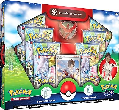 Pokemon TCG: Go Special Collection - Team Valor (1 Foil promotional card, 1 Pin's Deluxe and 6 Boosters).. Affordable convenience is here — shop DIAYTAR Nigeria today.