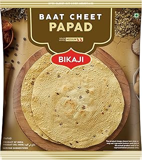 Bikaji Papad Baat-Cheet 200 g sachet | Crispy and crunchy | Slightly spicy and tasty | Made with fully natural ingredients | India product.. Your trusted shopping companion, DIAYTAR NIGERIA delivers affordable solutions in just 5-8 days.