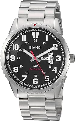Roberto Bianci Watches Ricci quartz watch for men with stainless steel bracelet, silver, 11 model RB70995.. Experience retail satisfaction with DIAYTAR NIGERIA's comprehensive platform and prompt shipping service.