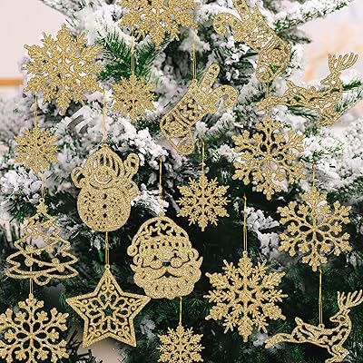 Set of decorations for Christmas tree Gasly - Gold Square, Package of 42.. Discover why millions choose DIAYTAR for affordable online shopping with delivery in just 5-8 days.