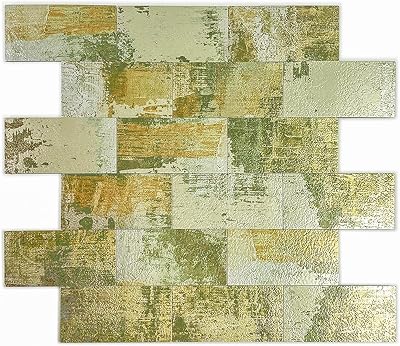 Homeymosaic 10 sheets of metal back tiles to take off and stick on the kitchen.. DIAYTAR NIGERIA: Your partner in affordable online shopping with dependable delivery within 8 days.