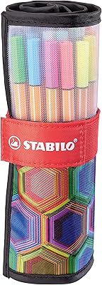 Fine Stabilo Point 88 pens, matching (25 pieces).. Shop without boundaries at DIAYTAR NIGERIA, offering affordable products with convenient delivery times.