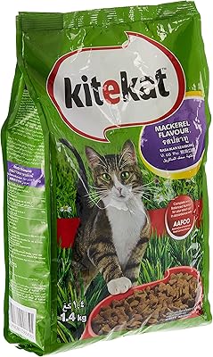Dry food for Kitikat cats with mackerel flavor, 1.4 kg.. Discover the perfect shopping balance at DIAYTAR NIGERIA with competitive prices and prompt delivery.