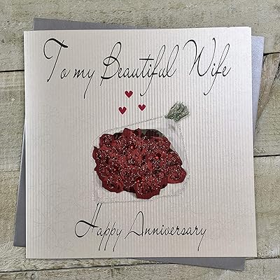 White cotton cards Large Birthday Card made by hand of my beautiful wave, red, xlwb47.. DIAYTAR NIGERIA delivers happiness in 5-8 days with our affordable and diverse product range.