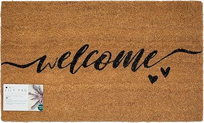 Lpdoormats Robust Grande in brown coconut fiber size.. DIAYTAR NIGERIA combines affordability with convenience, delivering your purchases within 5-8 days.