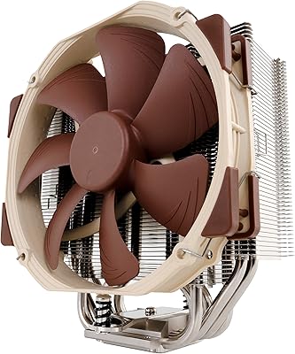 NH-U14S NOCTUA Premium processor cooler with NF-A15 fan-140 mm diameter (brown).. The smarter way to shop online in Nigeria is through DIAYTAR Nigeria.