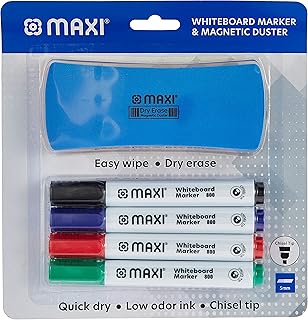 Set of 4 markers for maximum whiteboard with blister card ash, wmd4.. Order now, relax later — DIAYTAR Nigeria ships in 5 to 8 days.