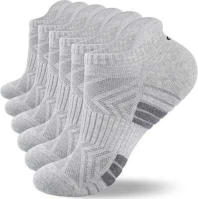Siusi racing socks, padded sports socks for men, cotton socks for men and women, low-poulers, walking socks, 6 pairs, 6 pairs.. Shop smart and save with DIAYTAR NIGERIA's extensive product range and 5-8 day delivery guarantee.