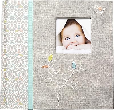 Children's photo album C.R. Gibson by s. Gray Linen 93.. Order today, receive this week — shopping with DIAYTAR Nigeria is that simple.