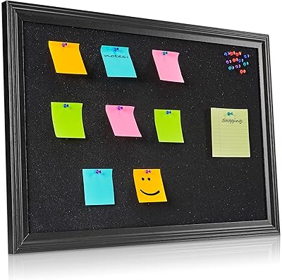 SKL Products Tableau En Liège Noir, size 30 "x 20", supervised display tables for the school, the house, the kitchen and the office.. Shop with purpose at DIAYTAR NIGERIA and receive products at unbeatable prices within the week.