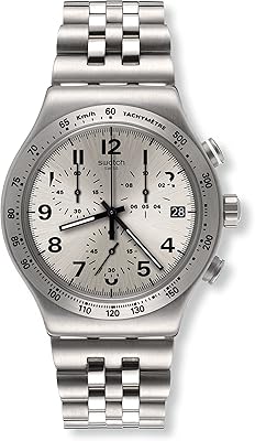 Swatch Destination Uber East watch with silver bracelet Yvs425g Silver.. Experience shopping without stress at DIAYTAR NIGERIA's comprehensive and budget-friendly platform.