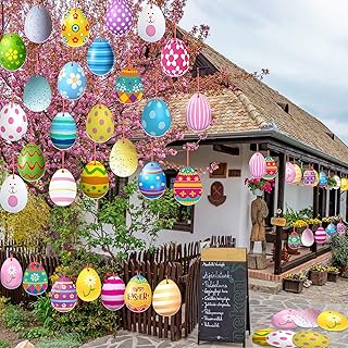 30 pieces of outdoor Easter eggs to hang decorations.. DIAYTAR NIGERIA brings the market to your fingertips with affordable prices and swift delivery services.