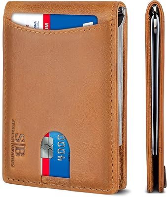 Serman Brands RFID wallet with real leather as a real leather with mini before men's pockets with ticket pliers.. Experience retail therapy without the financial stress at DIAYTAR NIGERIA's budget-friendly marketplace.