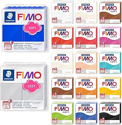 Set of Fimo Soft Starter cubes, 12 x 56 g, multicolored.. DIAYTAR NIGERIA: Revolutionizing how Nigerians shop with affordable prices and prompt delivery services.