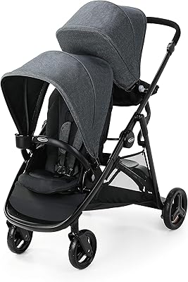 Graco Ready2grow 2.0 double stroller with seat and support options, RAAVA.. Shop with confidence at DIAYTAR NIGERIA, enjoying competitive prices and delivery within 8 days.