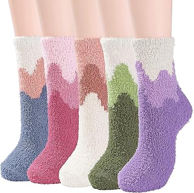 Castowave 5 pairs of winter socks for women's soft and soft sleep.. Discover the joy of online shopping with DIAYTAR NIGERIA's budget-friendly prices and reliable shipping.