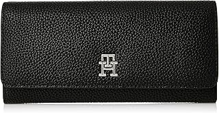Tommy Hilfiger logo portfolios for women, black, one size.. Shop efficiently from anywhere with DIAYTAR NIGERIA's comprehensive platform and quick delivery options.