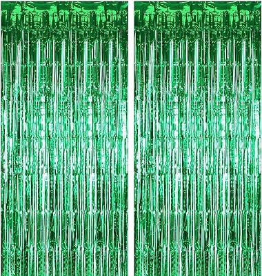 Curtain of backdrop in beauty sequins leaf for photo background decoration, sequined background canvas for photo background decoration, sequined background for decoration of wedding birthday party concert (green).. Shop smarter, not harder with DIAYTAR NIGERIA - thousands of products at your fingertips with affordable delivery.