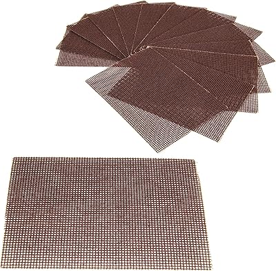 Robust commercial quality grill cleaning net to remove stubborn stains on barbecue grids and stove tops for restaurants, bars and domestic use [40 pieces].. Experience hassle-free shopping with DIAYTAR NIGERIA's user-friendly platform and prompt delivery service.