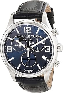 Swiss quartz watch Certina DS8 Chronograph Moon Phase for Man.. DIAYTAR NIGERIA transforms online shopping with competitive prices and dependable nationwide delivery.