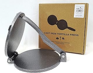 Press in Tortillas in Fonte Artc, Press with folding tortillas, Press with sustainable corn flour for roti, tacos, empanadas - 18 cm.. Your shopping journey simplified with DIAYTAR NIGERIA's vast selection and budget-friendly shipping.