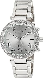 Watch for Women USA Polo Assn. With silver dial and alloy bracelet - USC40172, money.. DIAYTAR NIGERIA makes every purchase count with our affordable prices and reliable 5-8 day shipping.