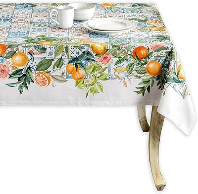 100% Cotton Cotton House of Hermine AGRUM For Kitchen Table Decoration Spring Wedding Festival | Easter (rectangle, 140cm x 180cm).. DIAYTAR NIGERIA: Connecting every Nigerian with quality products at prices everyone can afford.