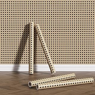 Wallpaper to take off and stick in woven bamboo for bedroom furniture, removable wallpaper 17.7 "x 118", 14.5 square feet/roller.. Your complete shopping companion, DIAYTAR NIGERIA offers extensive selection delivered within the week.