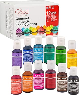 Package of 12 liquid food coloring gels (255 ml, 264 ml) - Audacious primary set of primary colors in 75 ml bottles (22 ml) - for pastry, decoration, fondant, kitchen, slime, crafts and more.. DIAYTAR NIGERIA combines affordability, variety, and convenience with nationwide delivery services.