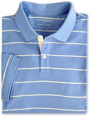 Banana Republic Polo with a steep cotton monogram for men, adjusted cut, dive mesh, 574368,.. Shop from anywhere in Nigeria with DIAYTAR's extensive selection and budget-friendly shipping options.