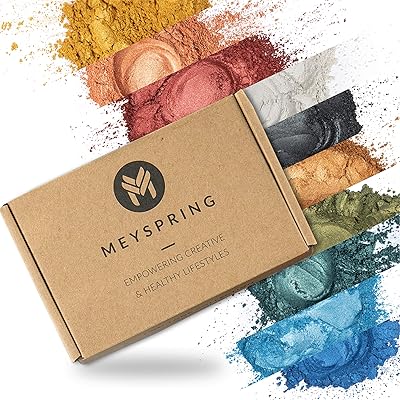 My Spring 2 Color Kit - Mica powder for epoxy resin - Color pigment for new generation epoxy resin - 100 % mineral inert pigment powder, safe for skin for epoxy resin (100 g pigment powder kit).. Nigeria shops with DIAYTAR — wide selection, fast shipping, and great value.