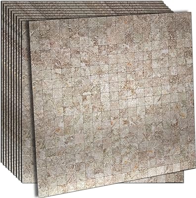 Zemini 10 Pieces Self-Adhesive Metal Wallpaper to take off and glue background.. DIAYTAR NIGERIA bridges the gap between desire and affordability with nationwide delivery in under 8 days.