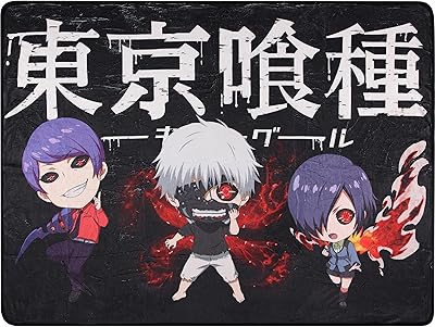 Couverture Polaire tokyo ghoul - tokyo ghoul manga anime - ken kaneki, hinami fueguchi, rize kamishiro, touka kirishima couverture.. DIAYTAR NIGERIA: Bringing affordable shopping solutions with a diverse product catalog delivered nationwide.