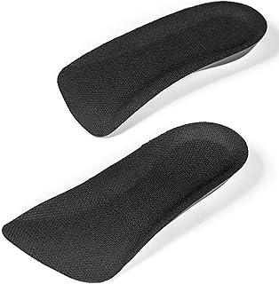 Semi -elevator interior soles Calto for men - heel insert longer 1/2 "(2) black, one -sized size.. Enjoy stress-free shopping with affordable prices on DIAYTAR Nigeria.