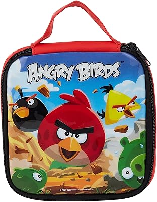 Thermal bag, size 15 x 3 x 16.5 cm of Angry Birds.. DIAYTAR NIGERIA transforms desires into deliveries with our affordable prices and dependable shipping.