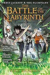 Percy Jackson and the Olympians: the battle of the labyrinth: the graphic novel.. Need it fast? DIAYTAR Nigeria ships in just 5 to 8 days nationwide.